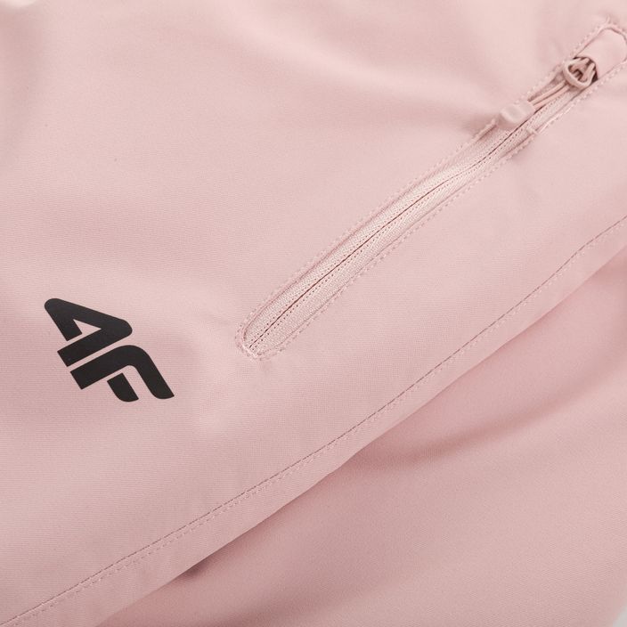 Pantaloni da sci da donna 4F F419 rosa chiaro 3