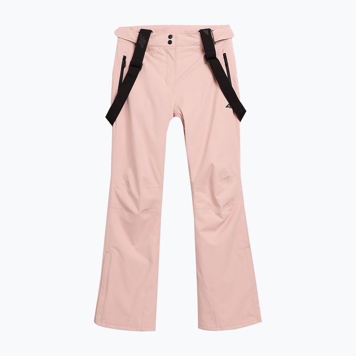 Pantaloni da sci da donna 4F F419 rosa chiaro 5