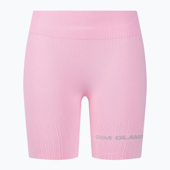 Pantaloncini da allenamento da donna Gym Glamour Push Up rosa confetto 5