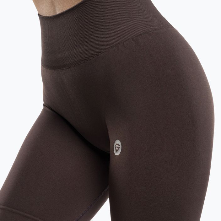 Pantaloncini da allenamento da donna Gym Glamour Flexible brownie 5