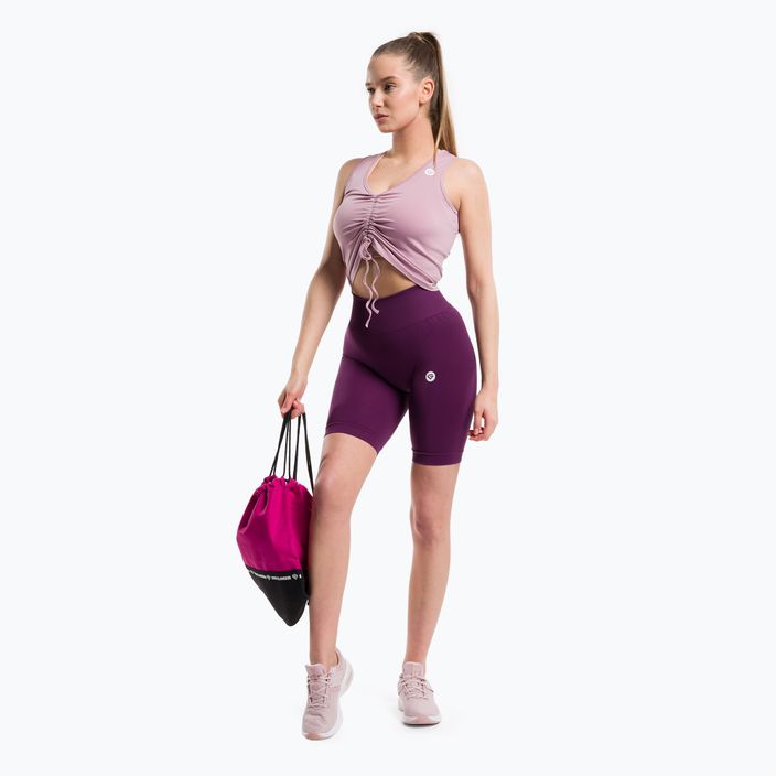 Top da allenamento donna Gym Glamour Pull-on rosa 2