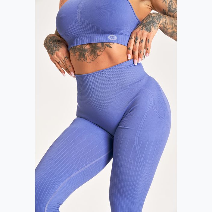 Leggings da allenamento da donna Gym Glamour Push Up 2.0 lavanda 5