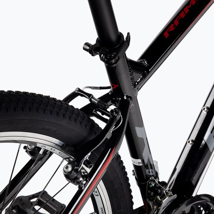 Romet Rambler R9.0 LTD mountain bike nero/rosso 10