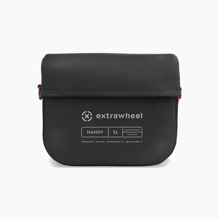 Borsa da manubrio Extrawheel Handy 5 l nero 2