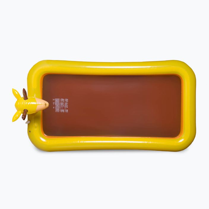 Piscina per bambini con fontana AQUASTIC ASP-180G 200 cm giallo 2