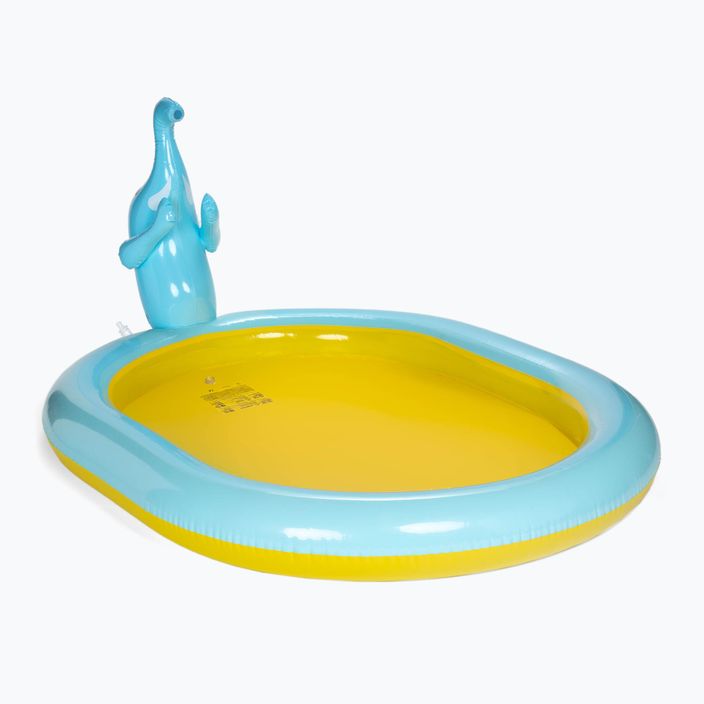 Piscina per bambini con fontana AQUASTIC ASP-180E 180 cm blu