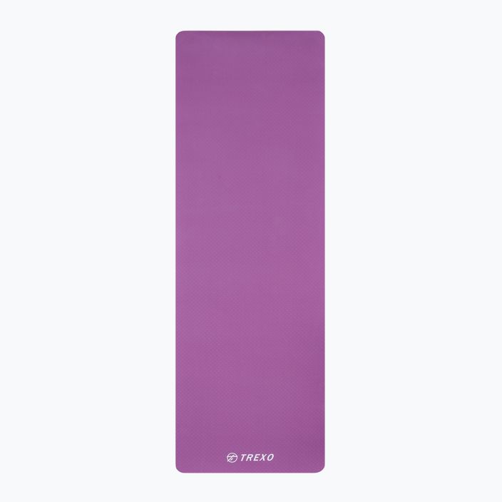 Tappetino yoga TREXO TPE 2 6 mm rosa 2