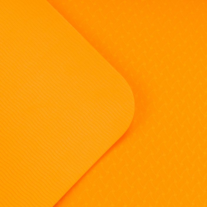 TREXO tappetino yoga TPE 6 mm arancione 4