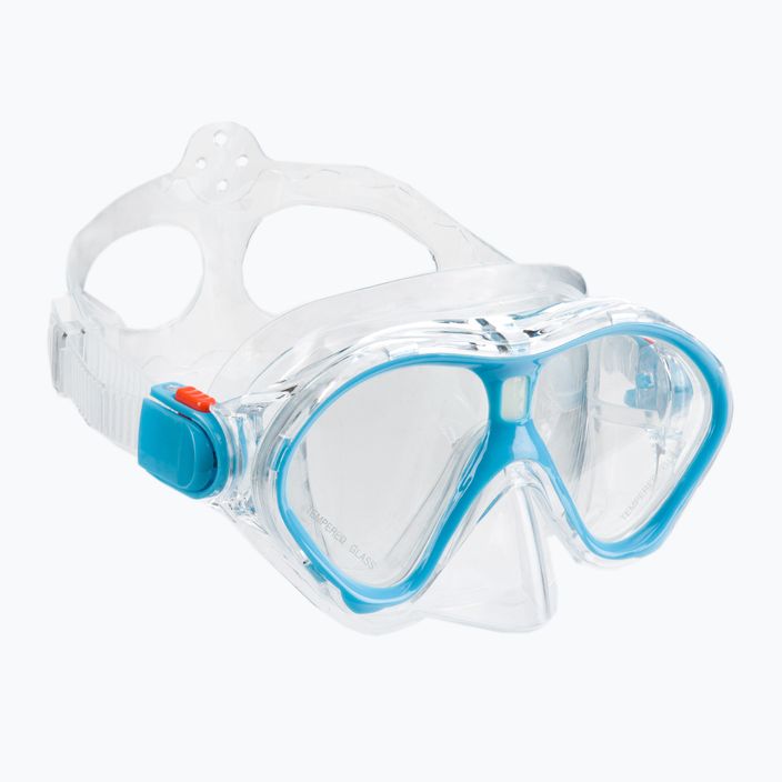 Set da snorkeling per bambini AQUASTIC MSK-01N blu 2