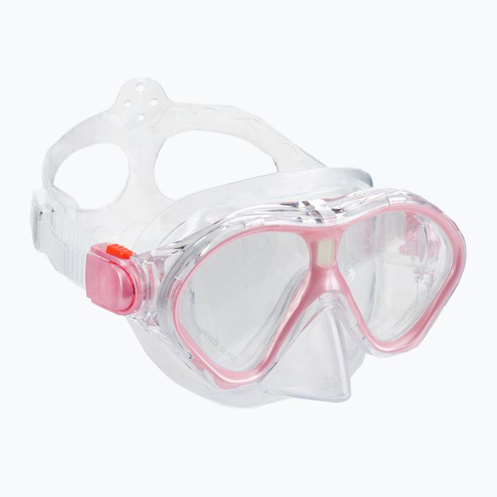 Set da snorkeling per bambini AQUASTIC MSK-01R rosa 2