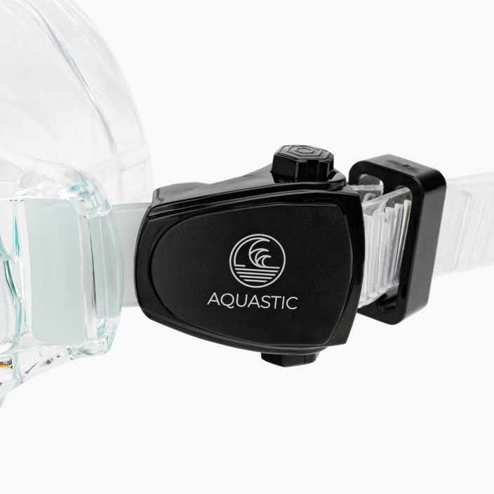 Set da snorkeling AQUASTIC MSFA-01SN blu 13