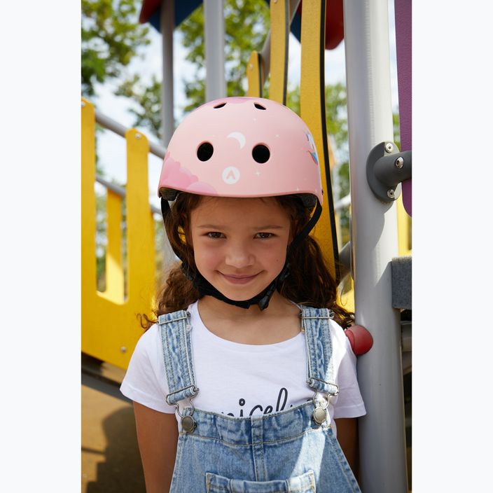 Casco da bicicletta per bambini ATTABO K100 rosa 13