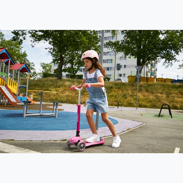 Casco da bicicletta per bambini ATTABO K100 rosa 15