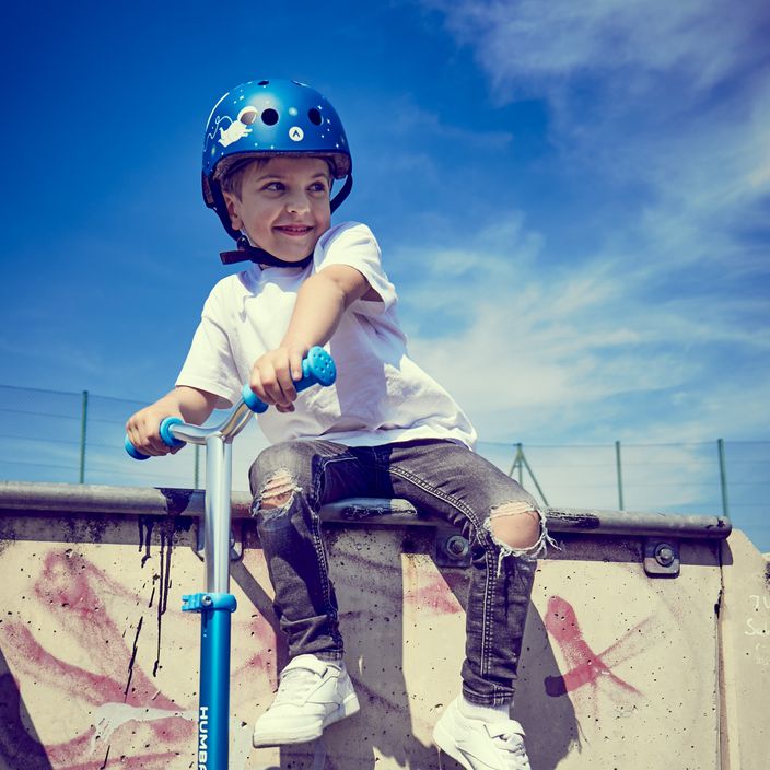 Casco da bicicletta per bambini ATTABO K100 blu 12
