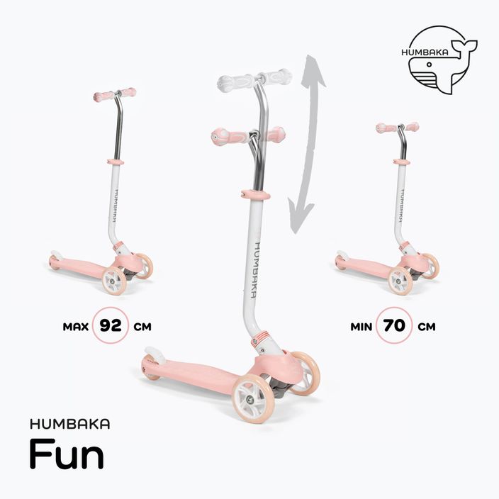 HUMBAKA Divertente triciclo per bambini rosa 3