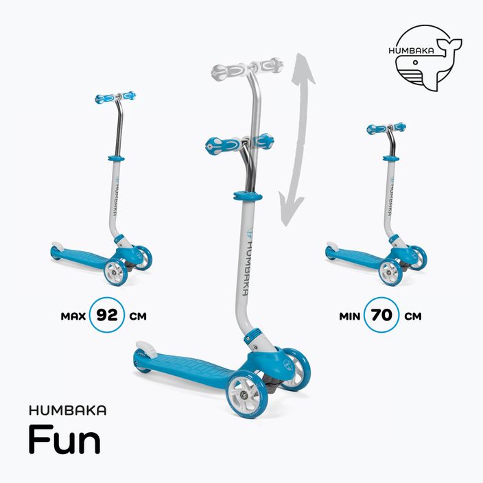 HUMBAKA Divertente triciclo per bambini blu 3
