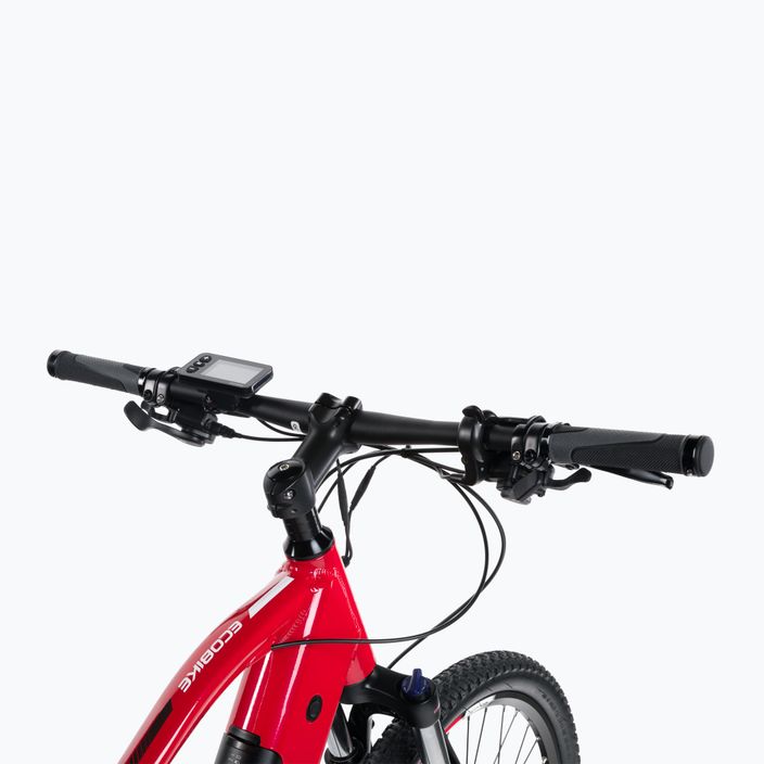 EcoBike SX4 bicicletta elettrica 36V 17,5Ah 630Wh rosso 5