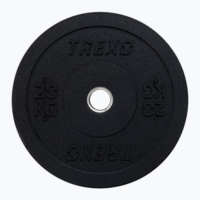 Peso paracolpi olimpico TREXO TRX-BMP020 20 kg nero 7