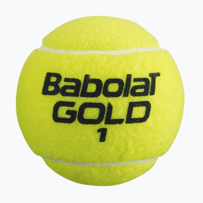 Palline da tennis Babolat Gold Championship 72 pz. giallo 3