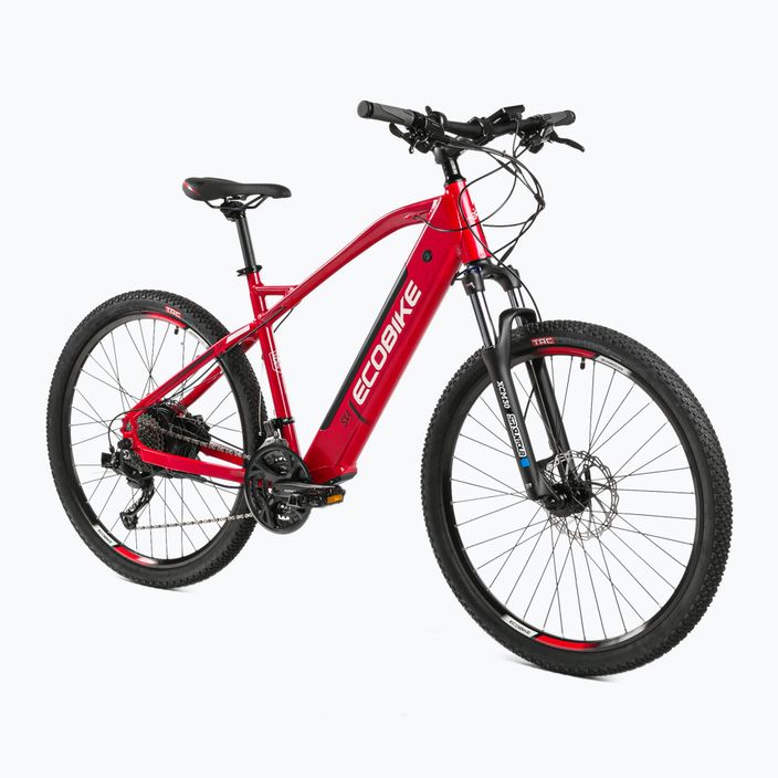 Bicicletta elettrica EcoBike SX4 36V 17,5Ah 630Wh LG rosso 2
