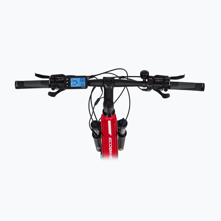Bicicletta elettrica EcoBike SX4 36V 17,5Ah 630Wh LG rosso 10
