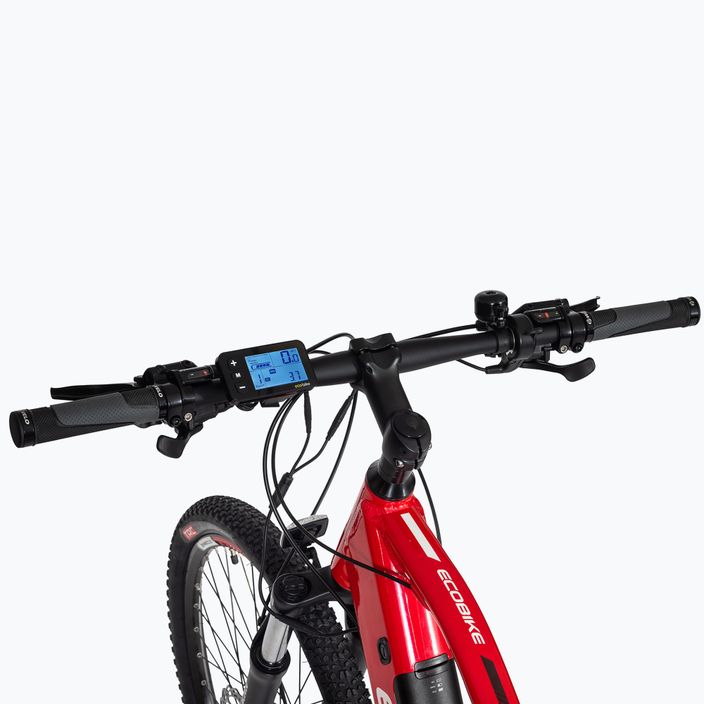 Bicicletta elettrica EcoBike SX4 36V 17,5Ah 630Wh LG rosso 11