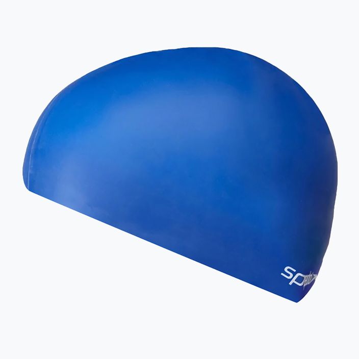 Cuffia Speedo Plain Flat Silicone per bambini blu 2