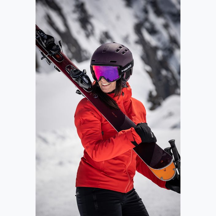 Sci alpino donna HEAD e-total Joy SW SLR Joy Pro + Protector SLR 11 GW rosso scuro/arancio 3