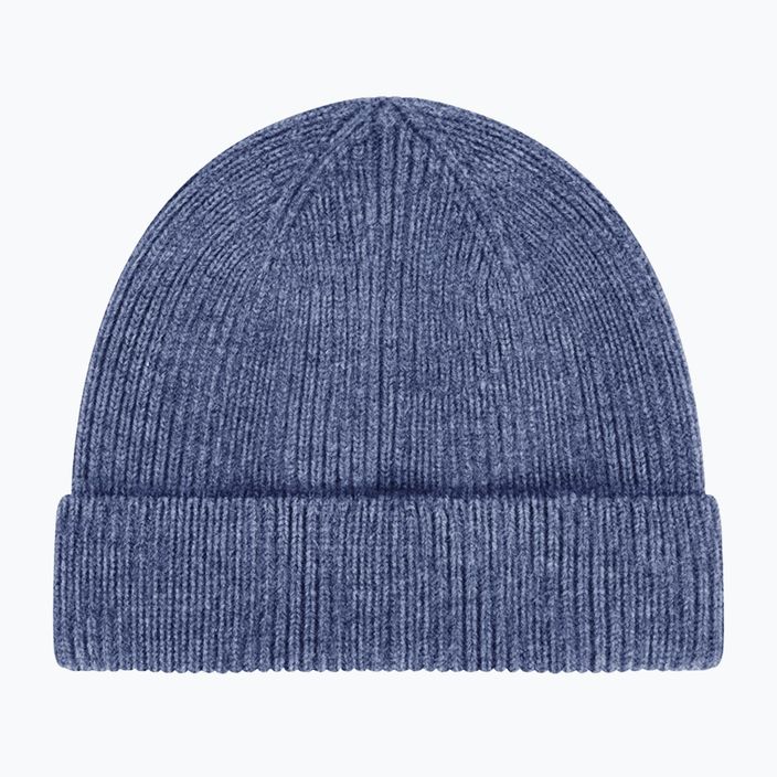 WOOLCANO Berretto invernale in merino HAT0440 blu 2