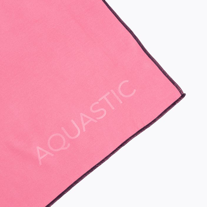 AQUASTIC Havlu M asciugamano ad asciugatura rapida rosa 4