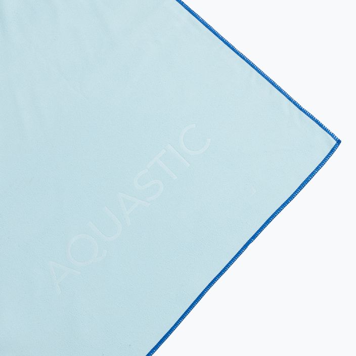 AQUASTIC Havlu L asciugamano blu ad asciugatura rapida 4
