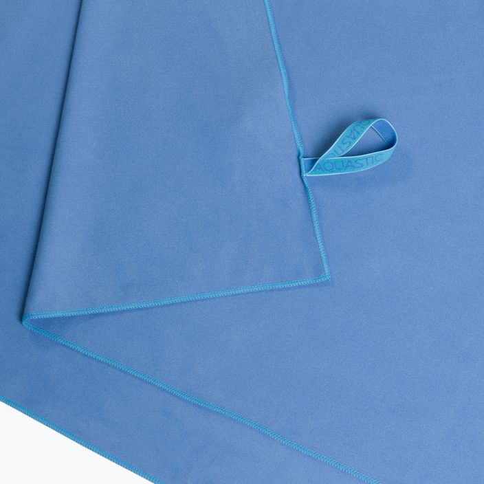 AQUASTIC Havlu L asciugamano ad asciugatura rapida blu navy 3