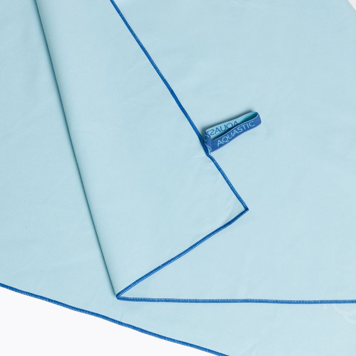 AQUASTIC Havlu XL asciugamano ad asciugatura rapida blu 3