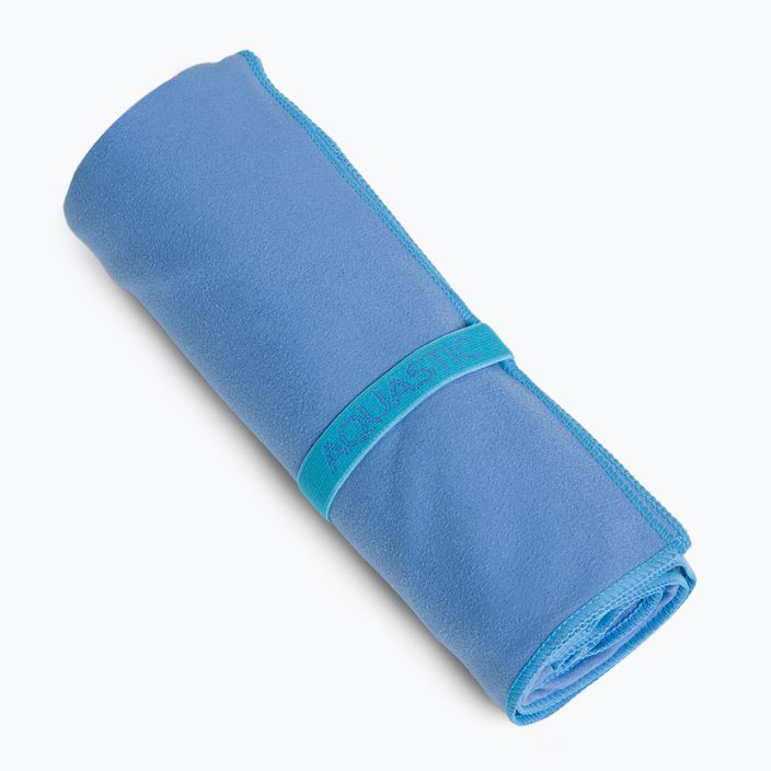 AQUASTIC Havlu XL asciugamano ad asciugatura rapida, blu navy 5