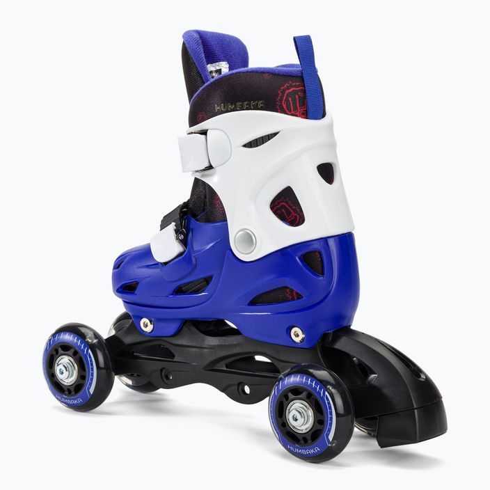 HUMBAKA Starjet LED pattini a rotelle per bambini 3in1 blu 8