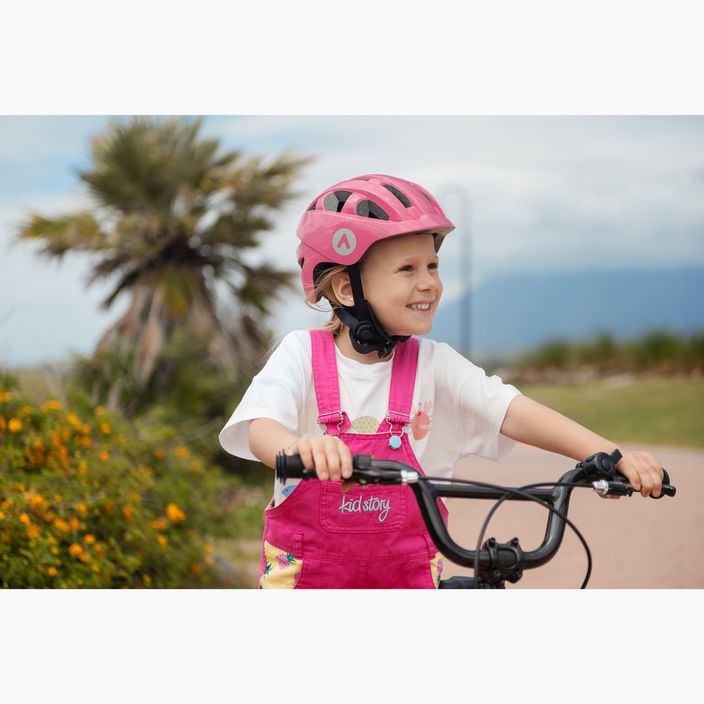 Casco da bicicletta per bambini ATTABO K200 rosa 10