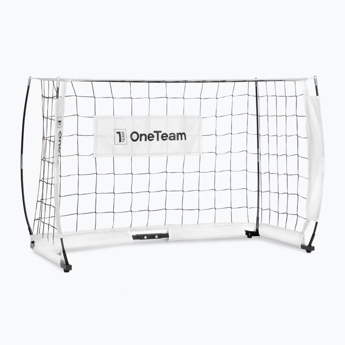 OneTeam Flex Porta da calcio quadrata 120 x 80 cm bianca