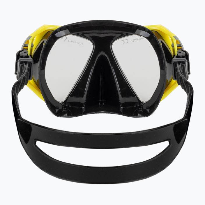 AQUASTIC Shoal set snorkeling maschera + boccaglio grigio 5