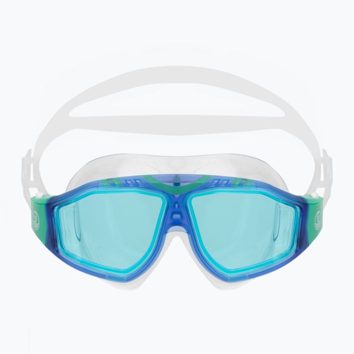 Maschera da nuoto per bambini AQUASTIC Mako Jr blu 2