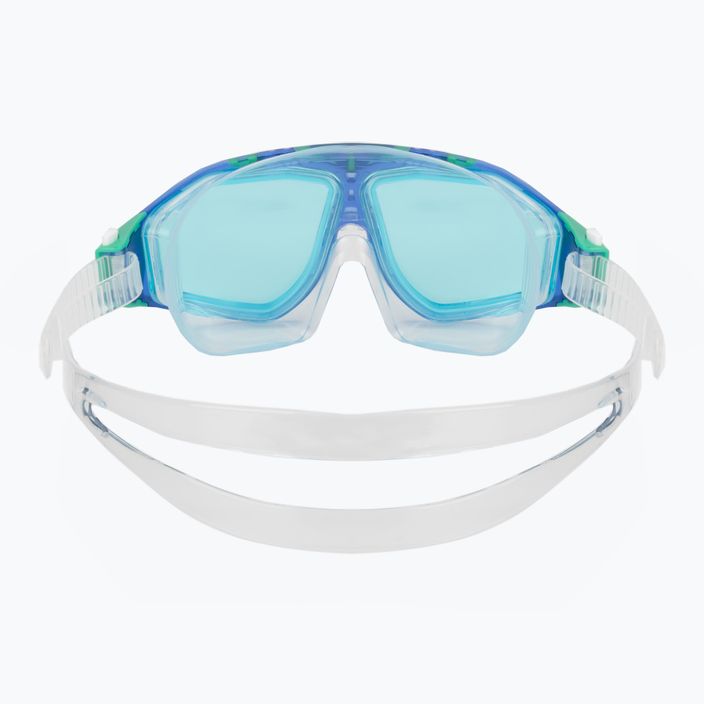 Maschera da nuoto per bambini AQUASTIC Mako Jr blu 4