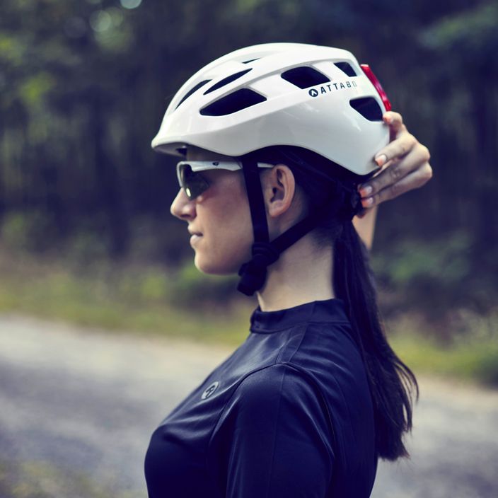 Casco da bici ATTABO Bonkers bianco 11