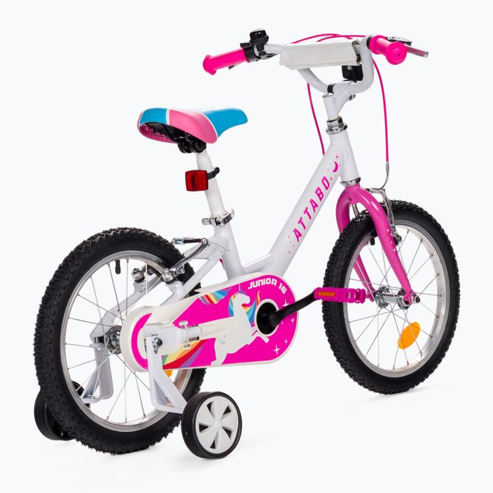 Bicicletta per bambini ATTABO Junior 16" rosa 4