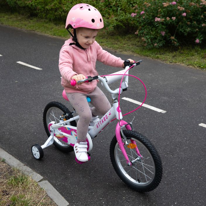 Bicicletta per bambini ATTABO Junior 16" rosa 16