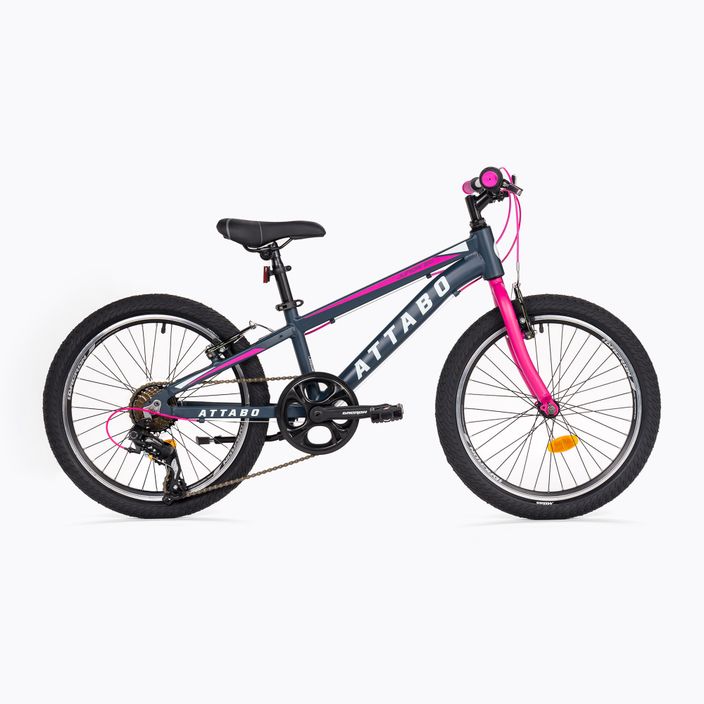 Bicicletta per bambini ATTABO Junior 20" rosa