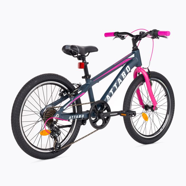 Bicicletta per bambini ATTABO Junior 20" rosa 3