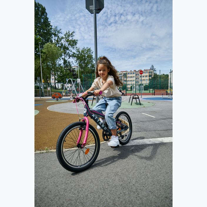 Bicicletta per bambini ATTABO Junior 20" rosa 18