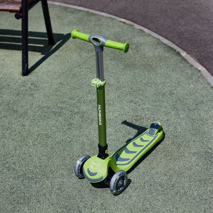 HUMBAKA Mini T monopattino triciclo per bambini verde 13