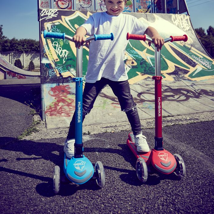 HUMBAKA Mini Y, monopattino triciclo per bambini blu 18