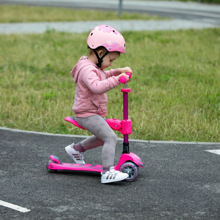 HUMBAKA Mini Y monopattino triciclo per bambini rosa 19