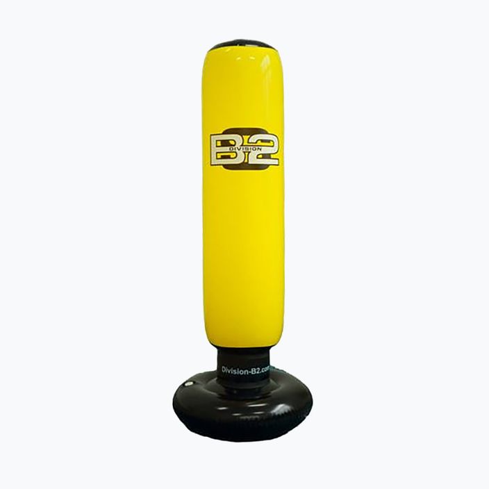 DIVISIONE B-2 Sacco da boxe Power Tower giallo/nero 4